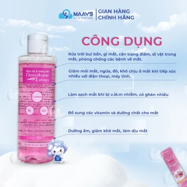 Nước Rửa Mắt Novotane Exteen 250ml - Giảm Khô Mắt, Mỏi Mắt & Dưỡng Mắt Tối Ưu chỉ 125.000đ