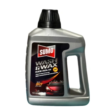 Nước rửa xe Sumo Wash & Wax 1L - Siêu sạch, sáng bóng, bọt tuyết, 77.000₫