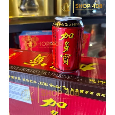Nước Sâm Jiaduobao Trà Thảo Mộc 24 Lon/Thùng, Giải Độc, Tăng Đề Kháng, Giá 129.000₫