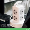 Ổ Cắm Điện Đa Năng UPGEN TOWER Dạng Tháp Chịu Tải Lớn, Tích Hợp USB Sạc Nhanh, An Toàn Chống Cháy 2