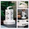 Ổ Cắm Điện Đa Năng UPGEN TOWER Dạng Tháp Chịu Tải Lớn, Tích Hợp USB Sạc Nhanh, An Toàn Chống Cháy 5