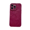 Ốp Bảo Vệ Mờ Xếp Ly Cảm Giác Cao Cấp Đơn Giản Thích Hợp Cho iPhone15 / 15ProMax / 14 / 13 Mới Bao Gồm Tất Cả Chống Sốc 9