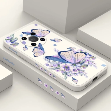 Ốp Điện Thoại Bướm Đáng Yêu Cho Huawei Honor 400 Lite X5C X9D X9C X9B X9A X8 X8B X7D X7B X6B Y8P Y7A Pro 4G 5G Thiết Kế Sáng Tạo