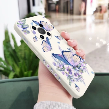 Ốp Điện Thoại Bướm Đáng Yêu Cho Huawei Honor 400 Lite X5C X9D X9C X9B X9A X8 X8B X7D X7B X6B Y8P Y7A Pro 4G 5G Thiết Kế Sáng Tạo