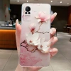 Ốp Điện Thoại Cho Xiaomi Civi 1 1S 5G Vỏ Trong Suốt Thời Trang Bướm Hoa Mềm TPU Silicone Jelly Cover Cho Xiaomi Civi1 Civi1S Ốp Lưng 9
