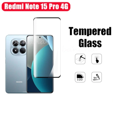 Ốp điện thoại di động chống rơi 3in1 Redmi Note 15 Pro 4G cho Redmi Note 15 Pro 5G Note15 Pro Plus Phim kính cường lực + Phim ống kính