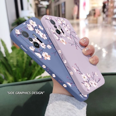 Ốp Điện Thoại Hoa Mai Cho Xiaomi Mi 15T 14T 13T 12T 11T Pro 15 12 11 Lite 5G Vỏ Silicon