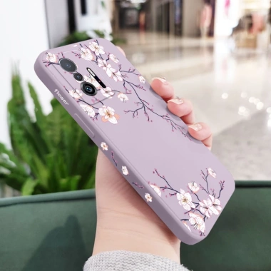 Ốp Điện Thoại Hoa Mai Cho Xiaomi Mi 15T 14T 13T 12T 11T Pro 15 12 11 Lite 5G Vỏ Silicon