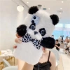 Ốp điện thoại hoạt hình gấu trúc sang trọng Vỏ chống sốc dễ thương Thích hợp cho iPhone 11 12 13 14 15 16 Pro Max 3