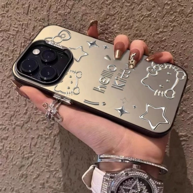 Ốp điện thoại Sanrio Hello Kitty Girl họa tiết dễ thương cho OnePlus 12 11 11R ACE 3 3V 2V 2 Ốp bảo vệ màu bạc 4