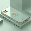 Ốp điện thoại Silicon TPU mạ họa tiết lá phong dây đeo cho Samsung A12 A22 - Bảo vệ tối đa 3