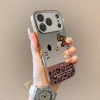 Ốp iPhone 16/15/14 Pro Max Gương Cạnh Brown Kitty - Chống Sốc, Giá 68.900₫