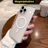 Ốp iPhone trong suốt cạnh vuông bảo vệ camera iPhone 6‑16 Pro Max, 35,000₫