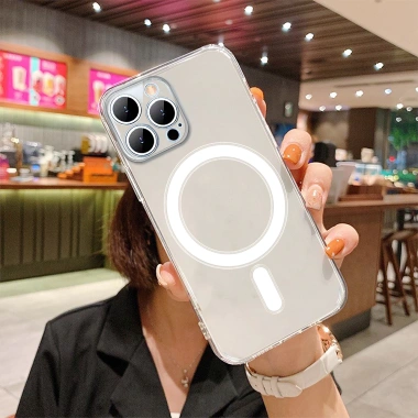 Ốp iPhone trong suốt cạnh vuông bảo vệ camera iPhone 6‑16 Pro Max, 35,000₫ 2