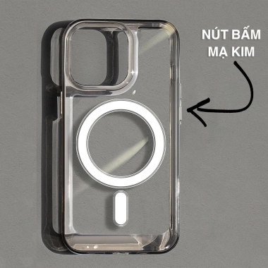 Ốp iPhone trong suốt cạnh vuông bảo vệ camera iPhone 6‑16 Pro Max, 35,000₫ 5