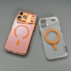 Ốp lưng acrylic trong suốt cam cho iPhone Air 17 Pro Max - Bảo vệ siêu bền mỏng nhẹ 2