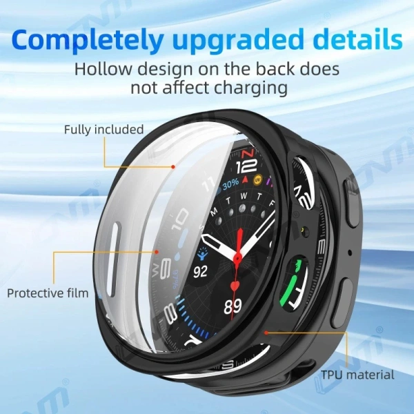 Hình ảnh sản phẩm Ốp lưng bảo vệ màn hình Galaxy Watch 8 44mm/40mm - Chống trầy xước, giá ưu đãi 33.431