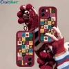 Ốp Lưng Điện Thoại OPPO A6 A6X A6T A5i A5 Pro A5X 4G 5G Vỏ Thiết Kế Mới Hoạt Hình Dễ Thương Giáng Sinh Silicon Chống Sốc Bảo Vệ Ống Kính Mềm Có Vòng Tay 2.026 2