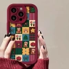Ốp Lưng Điện Thoại OPPO A6 A6X A6T A5i A5 Pro A5X 4G 5G Vỏ Thiết Kế Mới Hoạt Hình Dễ Thương Giáng Sinh Silicon Chống Sốc Bảo Vệ Ống Kính Mềm Có Vòng Tay 2.026 10
