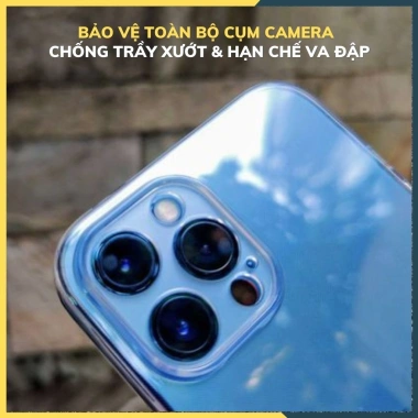 Ốp lưng trong suốt iPhone 12 Pro Max siêu mỏng GOR – Bảo vệ camera tối ưu 2
