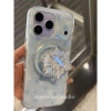 Ốp Lưng iPhone 15/14 Túyết Hoạt Hình Cứng Dễ Thương Lấp Lánh Trong Suốt 9