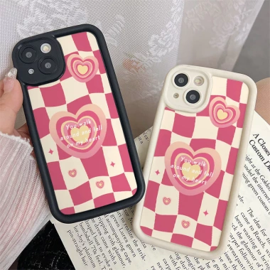 Ốp lưng iPhone 17-11, Pro, XS Max, SE 2.020 - Mắt thiên thần, chống rơi, Red Love JGS028
