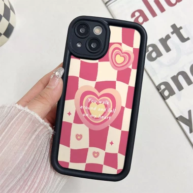 Ốp lưng iPhone 17-11, Pro, XS Max, SE 2.020 - Mắt thiên thần, chống rơi, Red Love JGS028