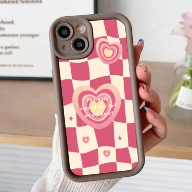 Ốp lưng iPhone 17-11, Pro, XS Max, SE 2.020 - Mắt thiên thần, chống rơi, Red Love JGS028