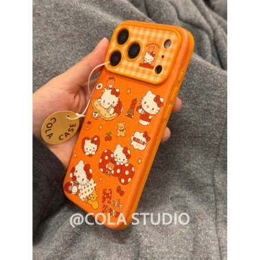 Ốp Lưng iPhone 17/16/15/14 Pro Max Full Cover Da Mềm Cam Dễ Thương Nhân Vật Hoạt Hình Bảo Vệ Bé Gái Nữ - Giá chỉ 118.700₫