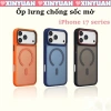 Ốp lưng iPhone Chống sốc và chống bám vân tay hỗ trợ sạc từ tính bảo vệ toàn diện cho iPhone 17Air 16 15 14 13 Pro Max