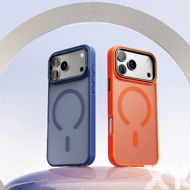 Ốp lưng iPhone Chống sốc và chống bám vân tay hỗ trợ sạc từ tính bảo vệ toàn diện cho iPhone 17Air 16 15 14 13 Pro Max 7