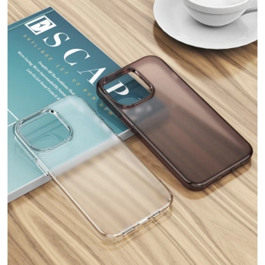 Ốp lưng nhám chống bám vân mồ hôi tay iPhone 12 13 14 15 16 Pro Max, 14 15 16 Plus Likgus Matte - chống sốc, chống ố