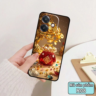 Ốp lưng Oppo A3, A3x, A5 Pro hình túi tiền tài lộc – Giá 29.900đ, bảo vệ & may mắn 7 Ốp lưng Oppo A3, A3x, A5 Pro hình túi tiền tài lộc – Giá 29.900đ, bảo vệ & may mắn 7