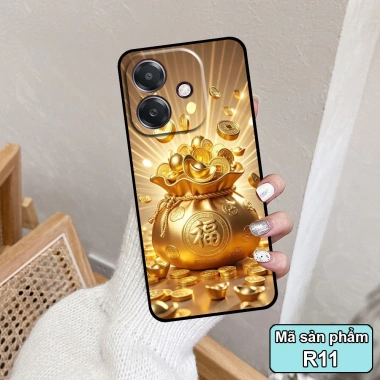 Ốp lưng Oppo A3, A3x, A5 Pro hình túi tiền tài lộc – Giá 29.900đ, bảo vệ & may mắn