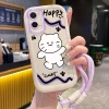 Ốp Lưng OPPO A36 A76 A96 Case Mèo Nhỏ và Dây Lanyard - Giá chỉ 44.600₫, giảm tới 9.366₫ 2