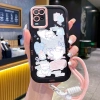 Ốp Lưng OPPO A54 4G Case đáng yêu Mèo Với Lanyard 4