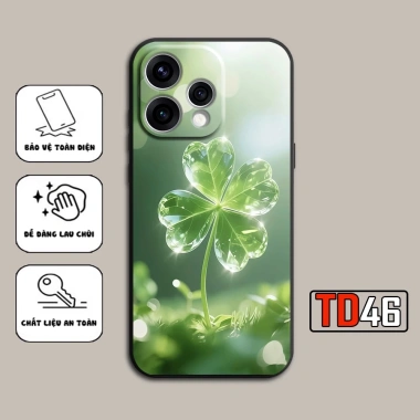 Ốp lưng Oppo Reno 15/15 Pro/15F 5G – Họa tiết cỏ bốn lá may mắn, giảm còn 29.900₫ 8
