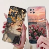 Ốp lưng Oppo Reno 4Z 5G CPH2.065 Thẩm Mỹ Mèo Dễ Thương Thời Trang Hoa Sơn Ốp lưng Oppo Reno4 Z 5G 5