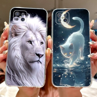 Ốp lưng Oppo Reno 4Z 5G CPH2.065 Thẩm Mỹ Mèo Dễ Thương Thời Trang Hoa Sơn Ốp lưng Oppo Reno4 Z 5G
