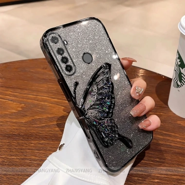 Ốp Lưng Realme 5/5i/5s/6i/C3/5 Pro Mạ Điện Lấp Lánh TPU Mềm - Giảm tới 29.445₫ 4