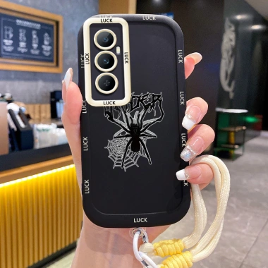 Ốp Lưng Realme C65 Nhện Sáng Tạo Đi Kèm Lanyard - Giá Ưu Đãi 44.600₫ 3