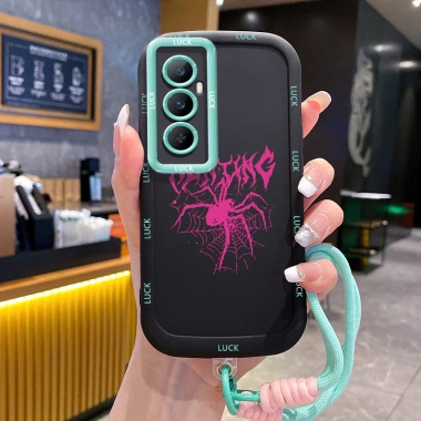 Ốp Lưng Realme C65 Nhện Sáng Tạo Đi Kèm Lanyard - Giá Ưu Đãi 44.600₫ 9
