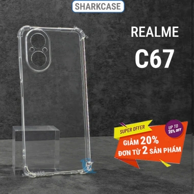 Ốp Lưng Realme C67 Chống Sốc Trong Suốt Silicon Bảo Vệ Camera Giá Chỉ 18800 Vnđ