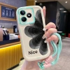 Ốp Lưng Realme & Narzo C53 C51 C51s C35 Note 50 N53 50A Prime - Ảnh Hoa Đen + Lanyard Bảo Vệ Đỉnh Cao 9