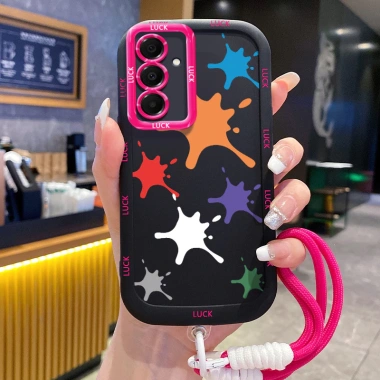Ốp Lưng Samsung A14‑A16‑A24‑A25‑A34‑A35‑A54 Thời Trang + Lanyard - Giá 44.100đ 3