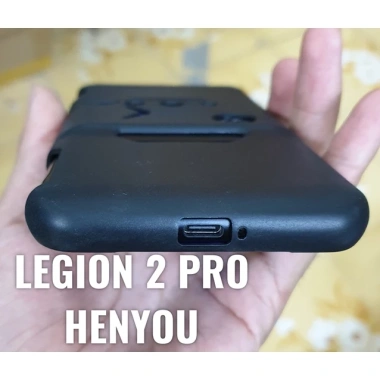 Ốp lưng silicon cao cấp đen Lenovo Legion 2 Pro Henyou - Giá 45.000, giảm 30% 4