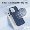 Ốp lưng Thoáng khí và tản nhiệt có giá đỡ ống kính và chức năng sạc từ tính cho iPhone 17 Air 16 15 14 13 Pro Max Plus 2