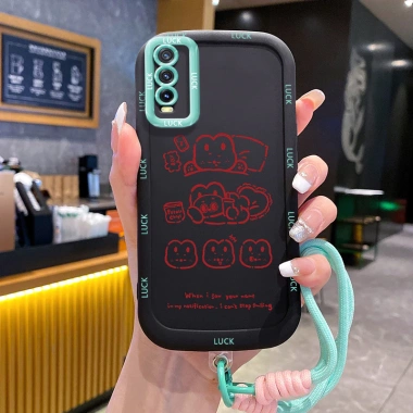 Ốp Lưng VIVO Y20, Y20i, Y20s, Y12A, Y12S, Y11s – Case Đáng Yêu Kèm Lanyard