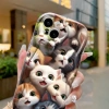 Ốp Lưng VIVO Y91C Y90 Y1s Case Trong suốt dễ thương Mèo Nhỏ Hoạt hình 7
