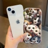 Ốp Lưng VIVO Y91C Y90 Y1s Case Trong suốt dễ thương Mèo Nhỏ Hoạt hình 9